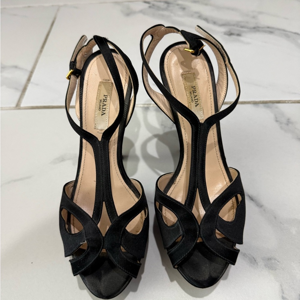Prada Women's Elegant Black Heels